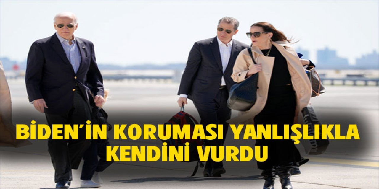 yanlışlıkla kendini vurdu