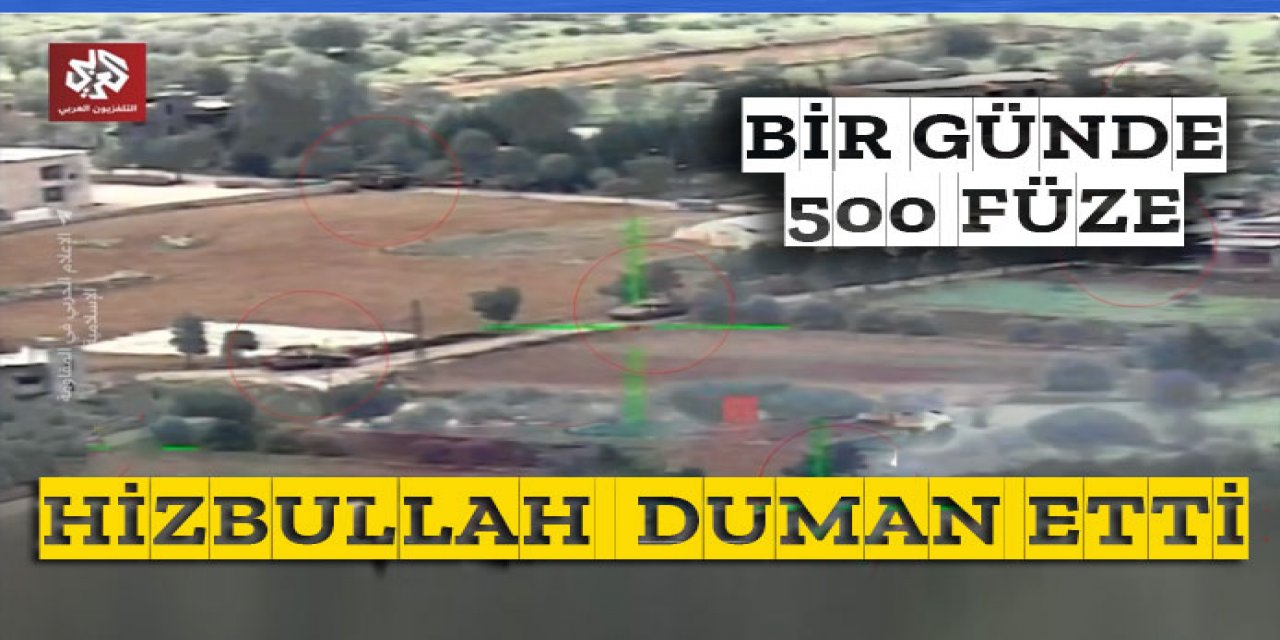 500 roket saldırısı.. İsrail şokta