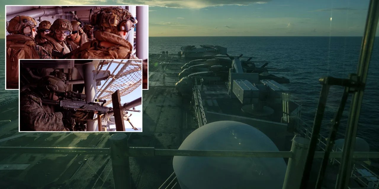 ABD deniz piyadeleri Orta Doğu'da