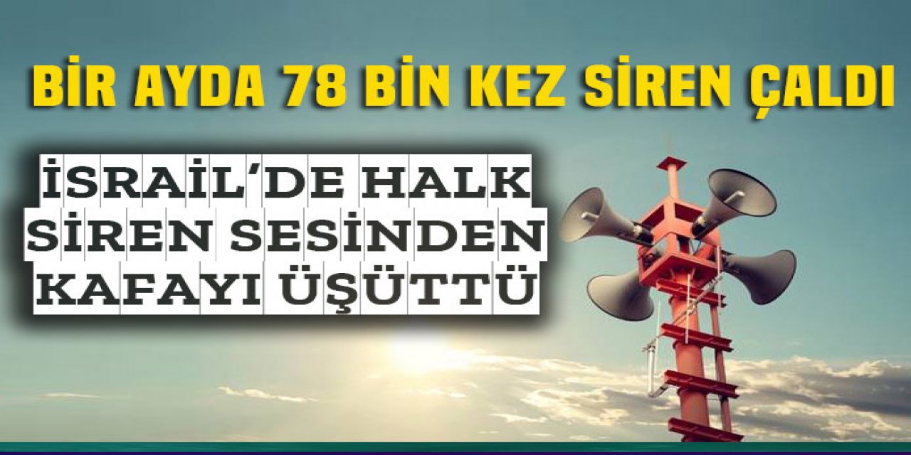 İsrail'de halk kafayı oynatma noktasına geldi