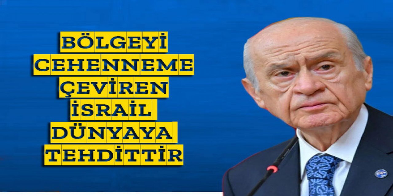 İsrail, dünya için tehlike ve tehdittir