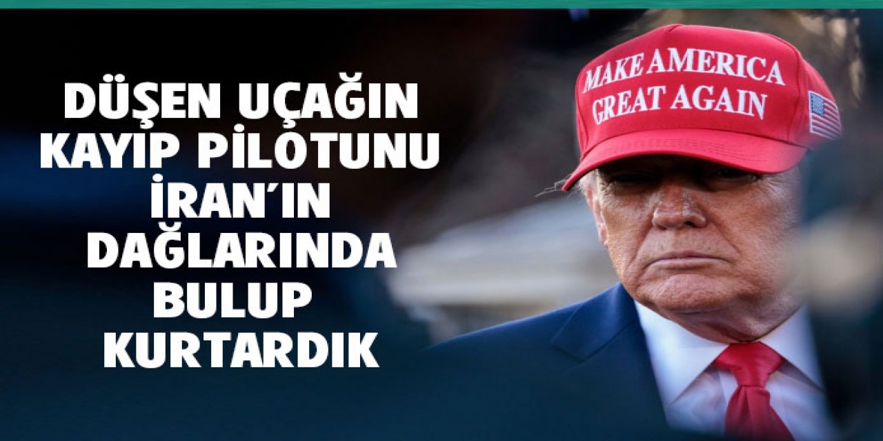 ikinci pilotunu İran'ın dağlarında kurtardık