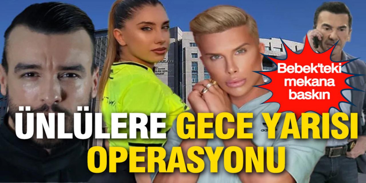 Bebek’teki Lucca’ya uyuşturucu operasyonu