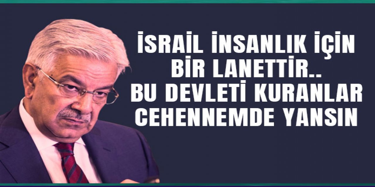 İsrail insanlık için bir lanettir