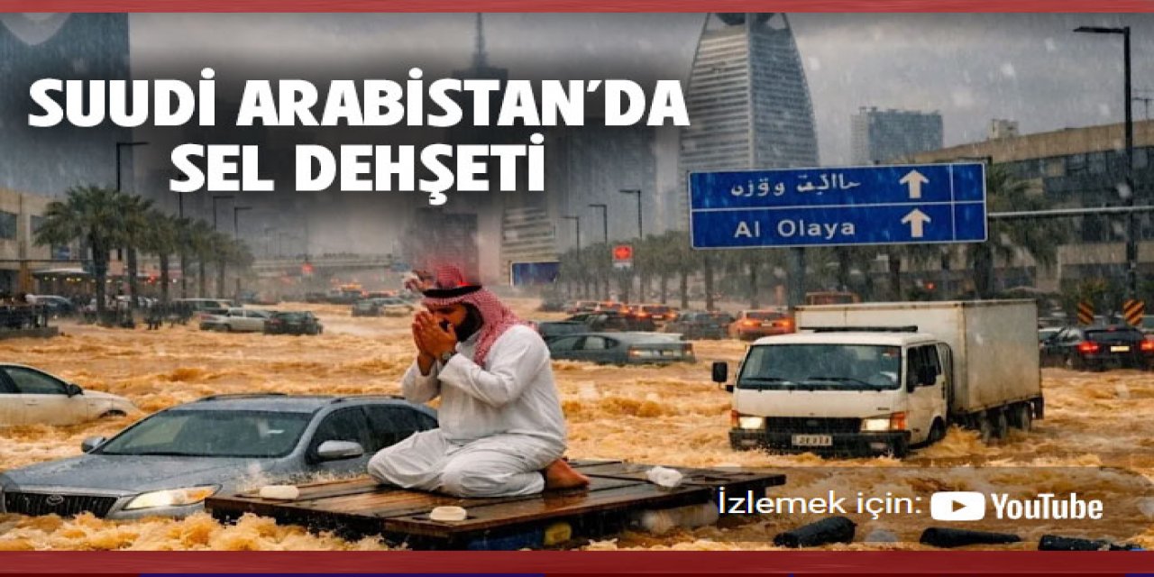 Suudi Arabistan'da sel felaketi