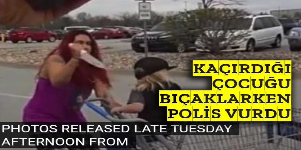 bıçaklayan kadını vurarak öldürdü