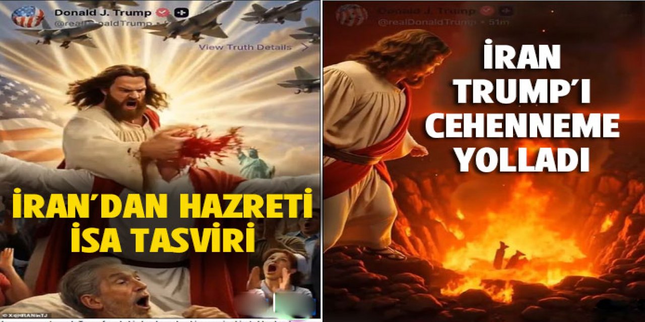 İran Hazret-i İsa videosuyla trump'ı cehenneme yolladı