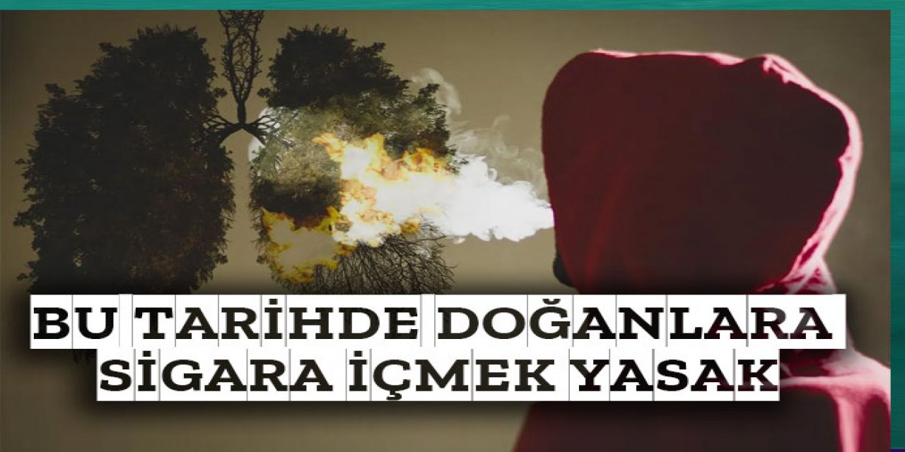 sigara ömür boyu yasak olacak!