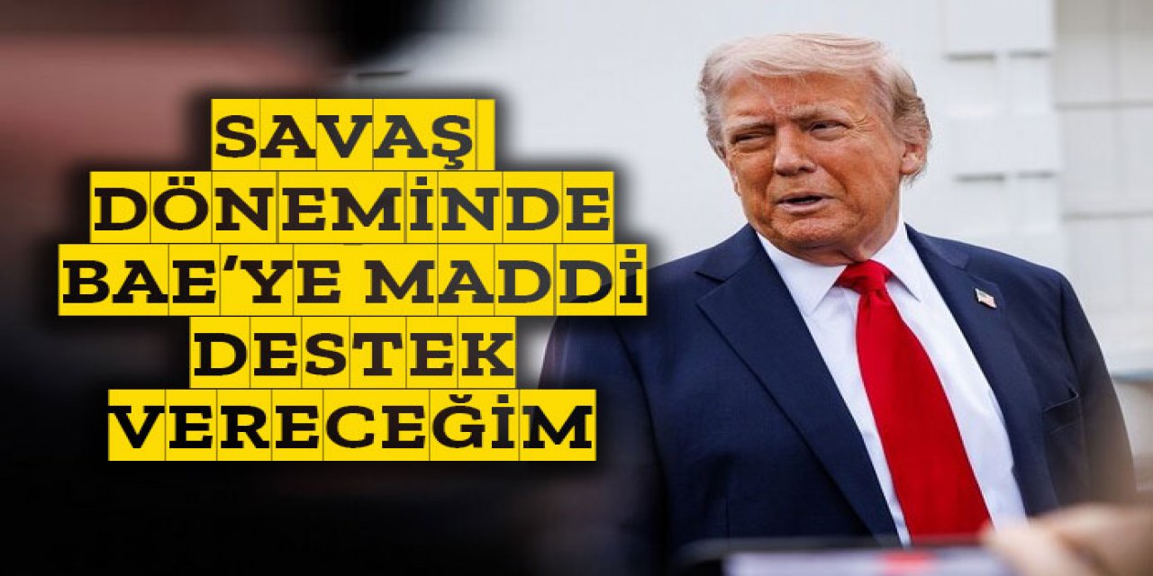 BAE'ye mali destek sağlamaya açık olduğunu söyledi.