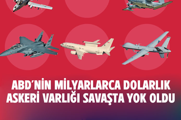 Milyarlarca Dolarlık Askeri Varlığı İmha Oldu