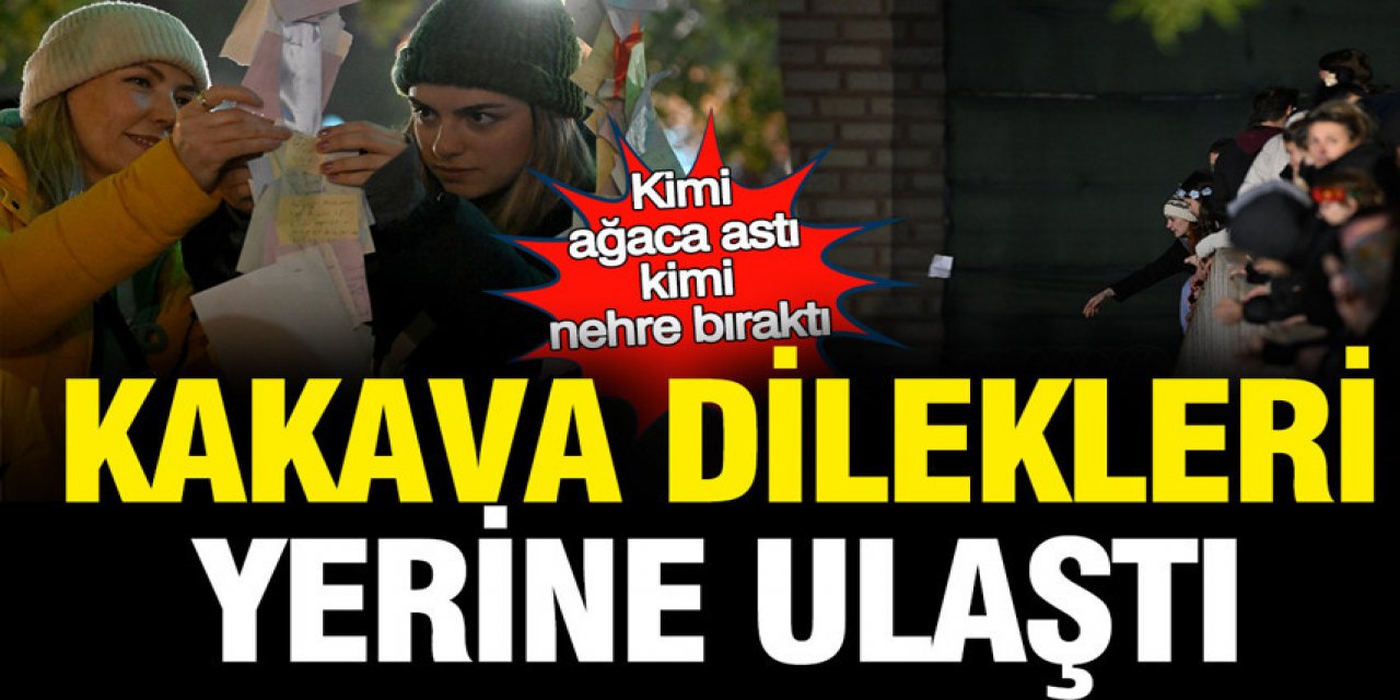 Kakava dileklerini kimi nehre bıraktı kimi ağaca astı
