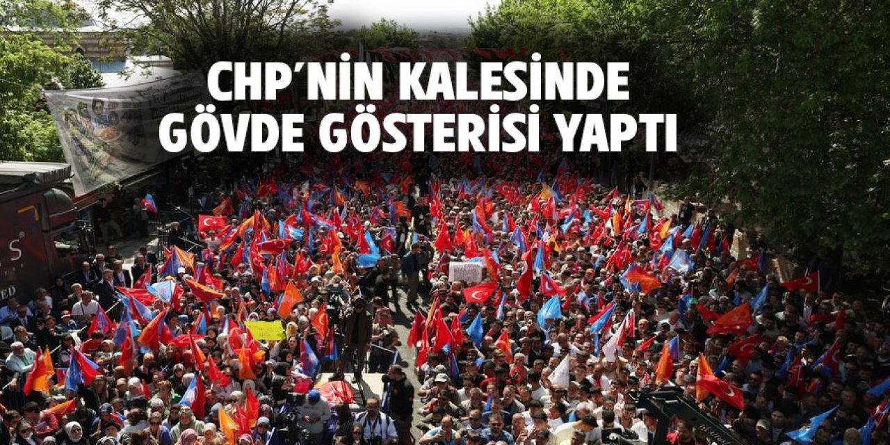 Erdoğan,Edirne'de gövde gösterisi yaptı