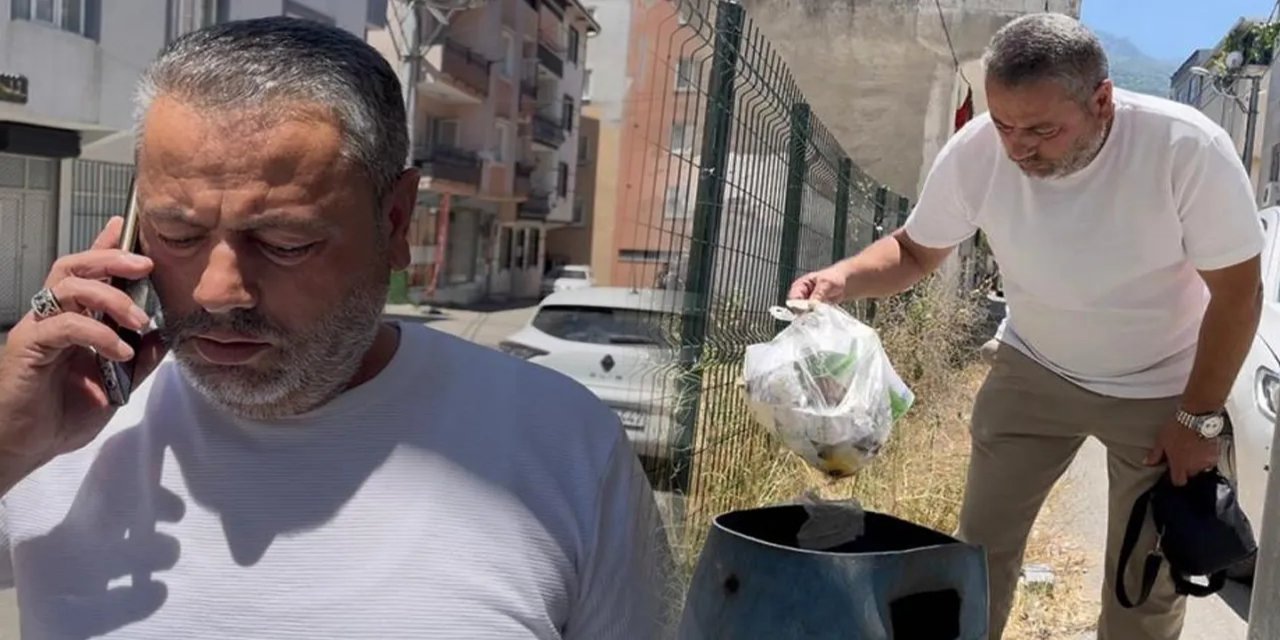 1 kilo altını çöpe attı!