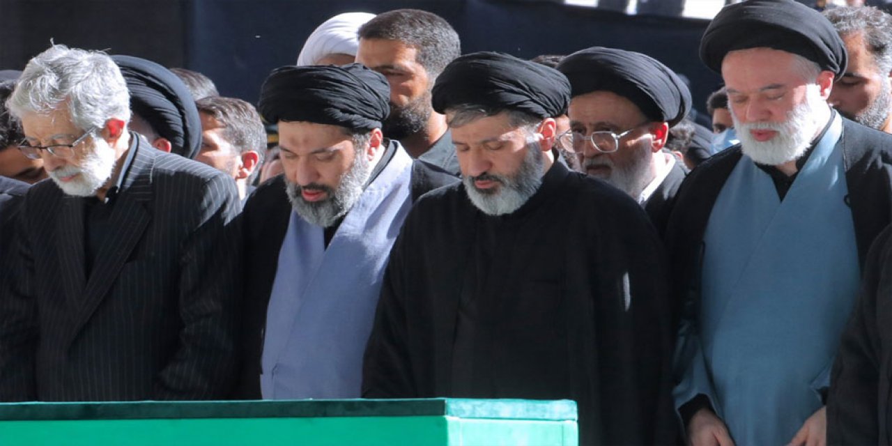 Ali Hamaney'in üç oğlu cenazede