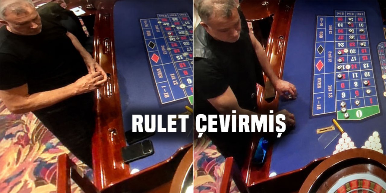 Haluk Levent rulet başında