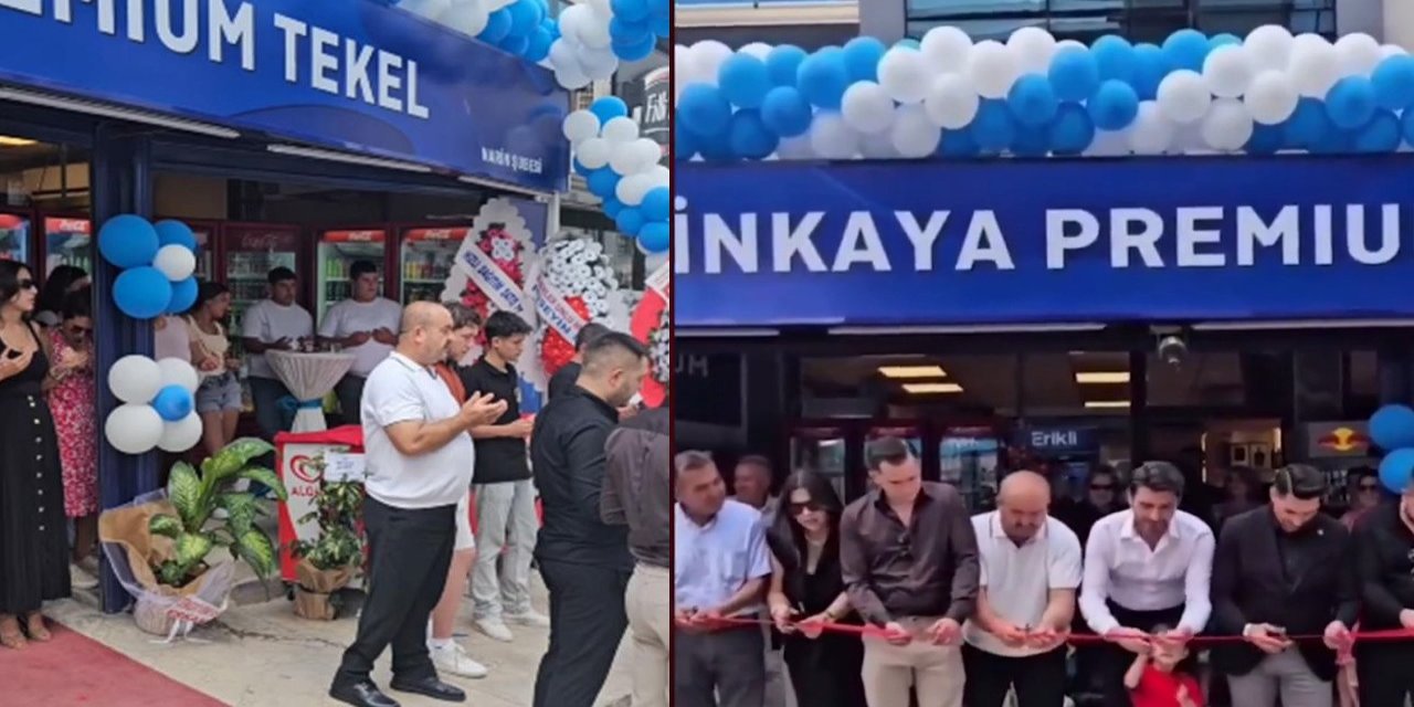 Tekel bayisini imam dualarla açtı