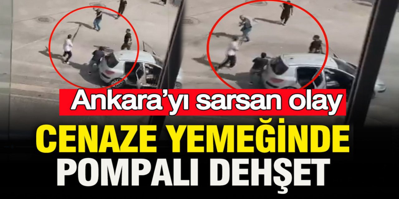 Cenaze yemeğinde pompalı dehşet