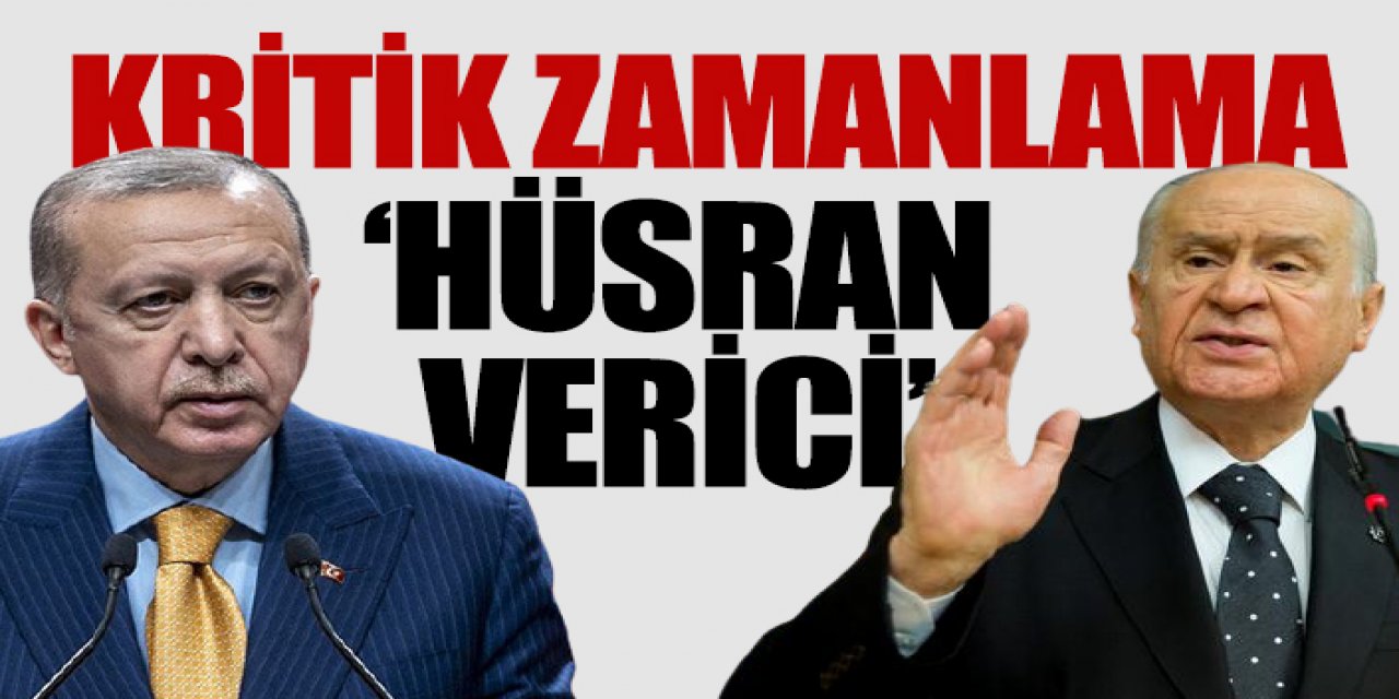 Devlet Bahçeli'den Andımız çıkışı: Pimi çekilmiş bir bombadır