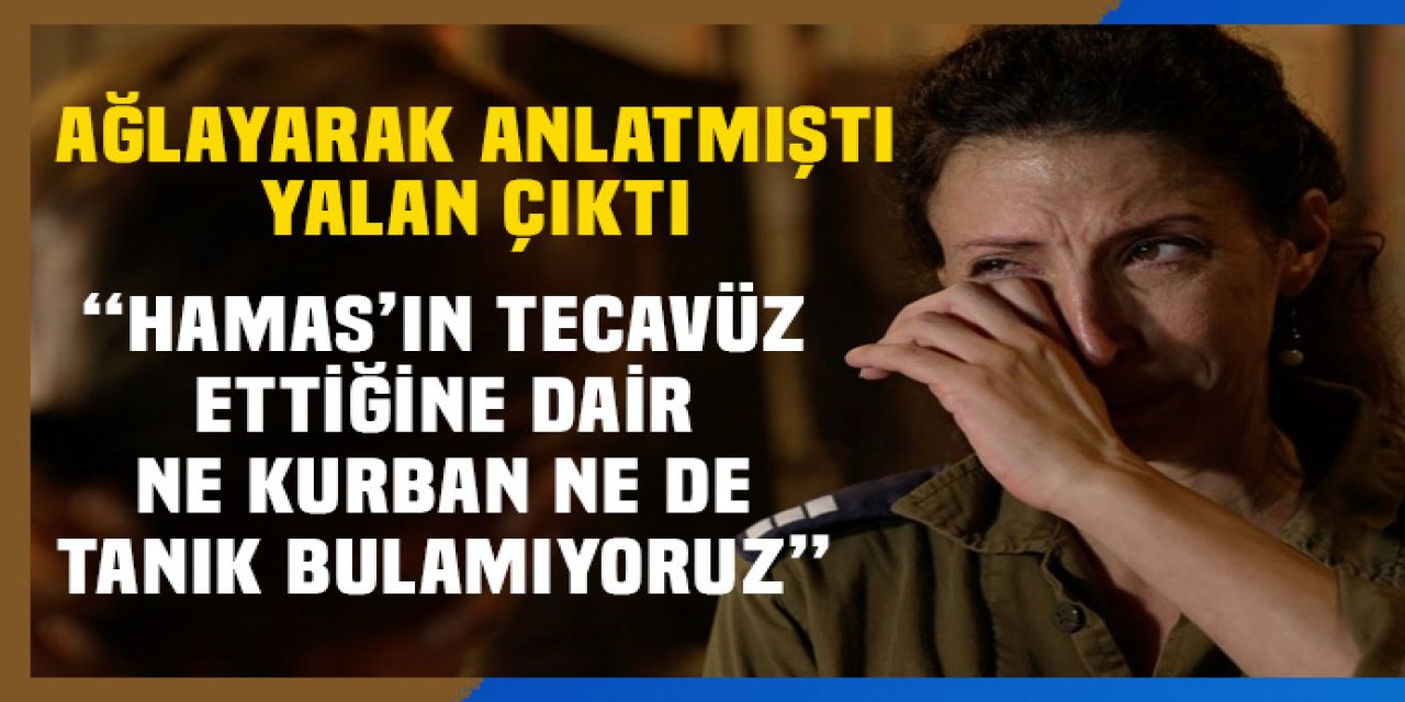 HAMAS'ın tecavüz ettiğine yönelik şahit ve kurban bulamıyoruz