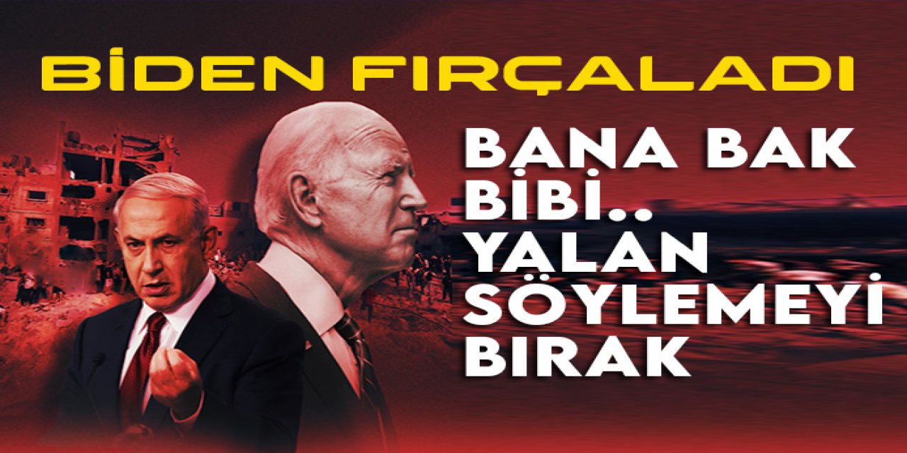 Bana bak, beni kandırmayı bırak