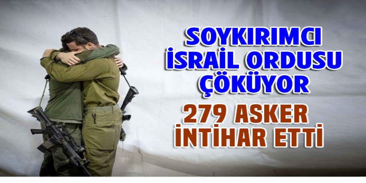 Soykırımcı İsrail ordusu çöküyor.