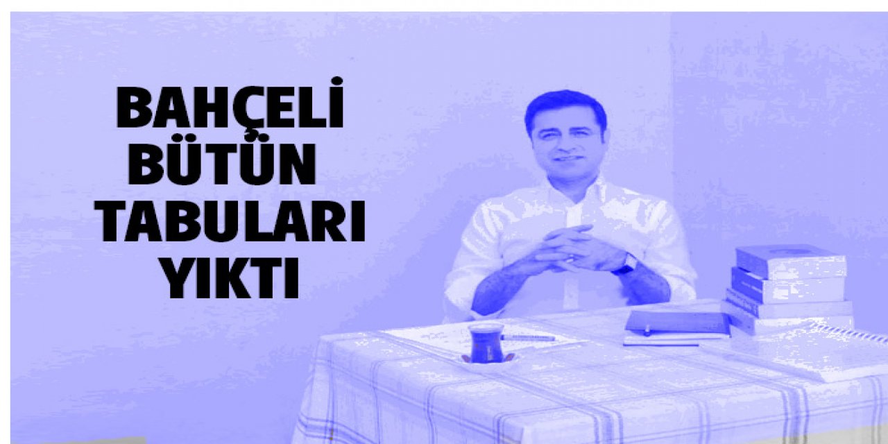 Bahçeli'nin tahliye çağrısına ilk cevap: Tabuları yıktı