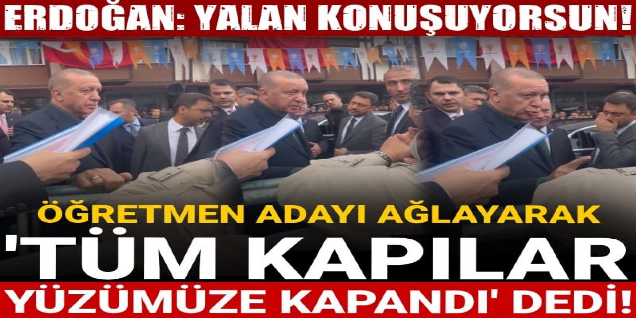 Derece yapan öğretmen adayı ağlayarak