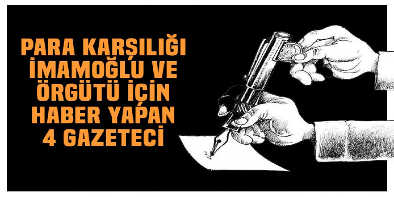 İBB iddianamesinde 4 gazeteci var