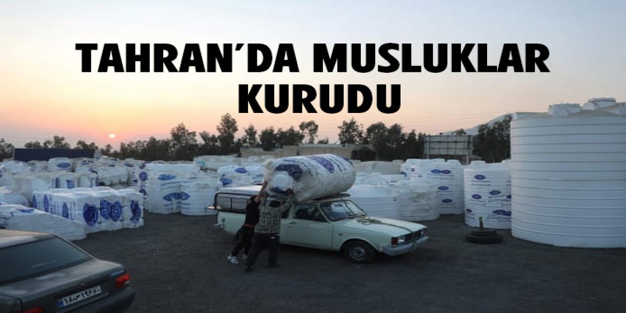 İran'da kriz.. Tahran'da musluklar kurudu