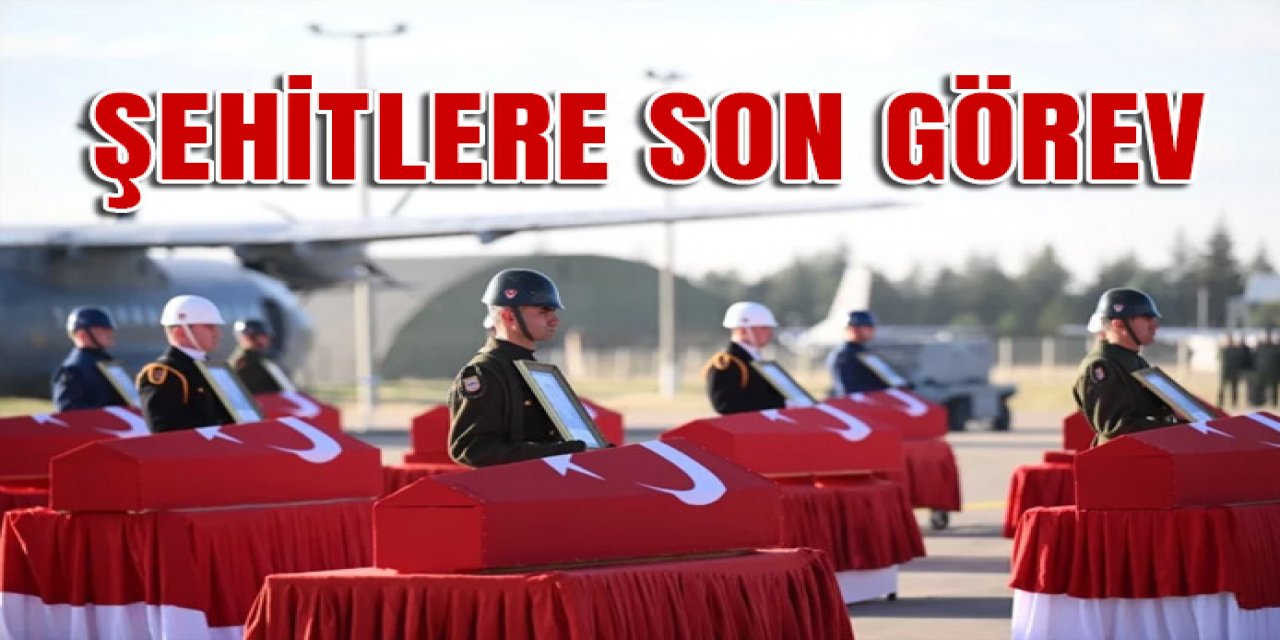 20 şehidimize son veda