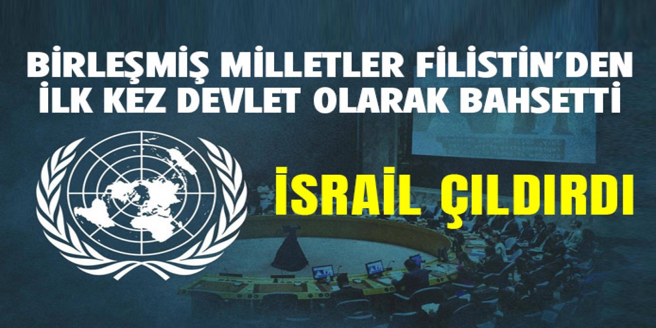 BM Gazze karar tasarısında ilk kez Filistin devletinden söz ediliyor