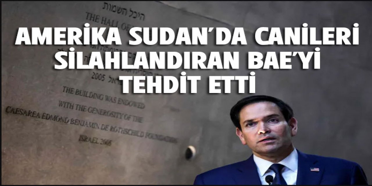 Amerika Sudan'da canileri silahlandıran BAE'yi tehdit etti