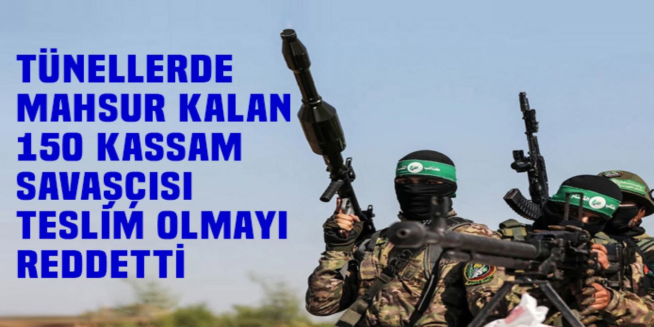 Filistinli direnişçiler teslim olmayı reddetti