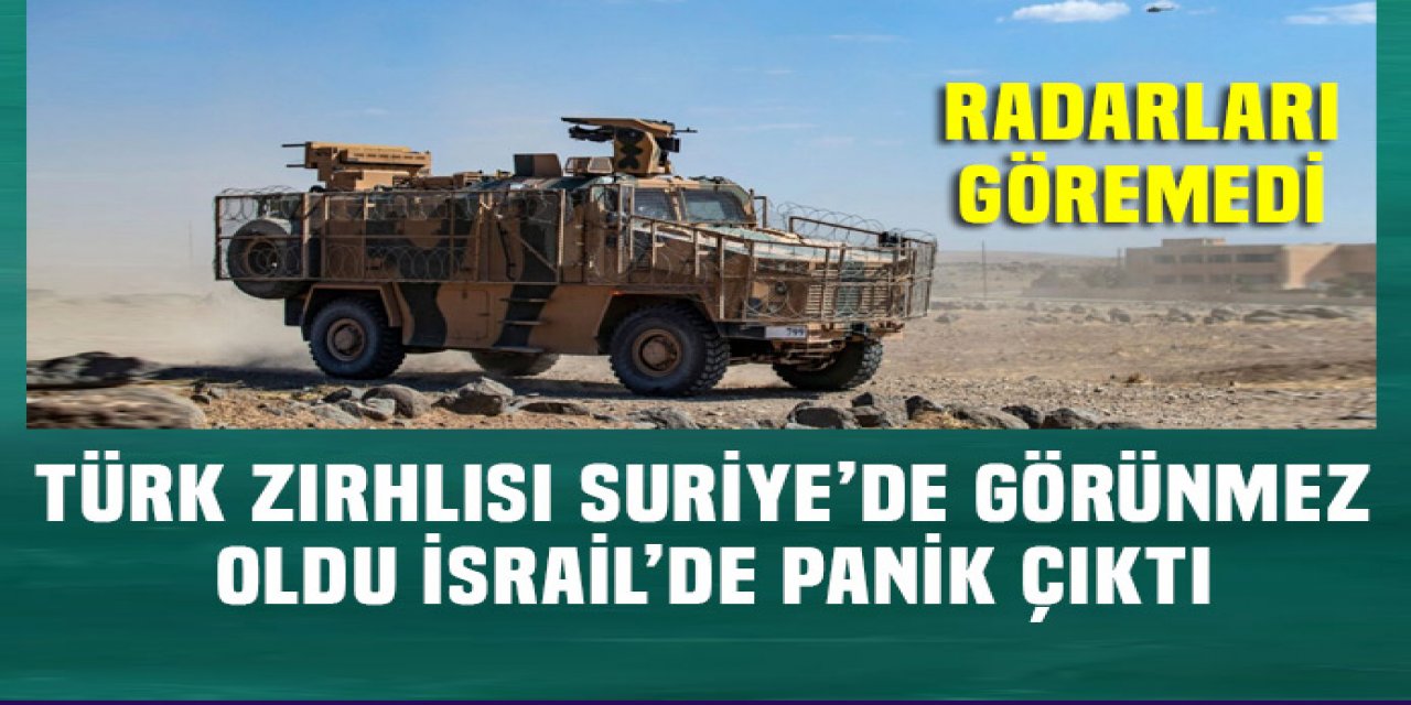 Tel Aviv Türk zırhlıları için özel tim kurmuş! Yardım istediler