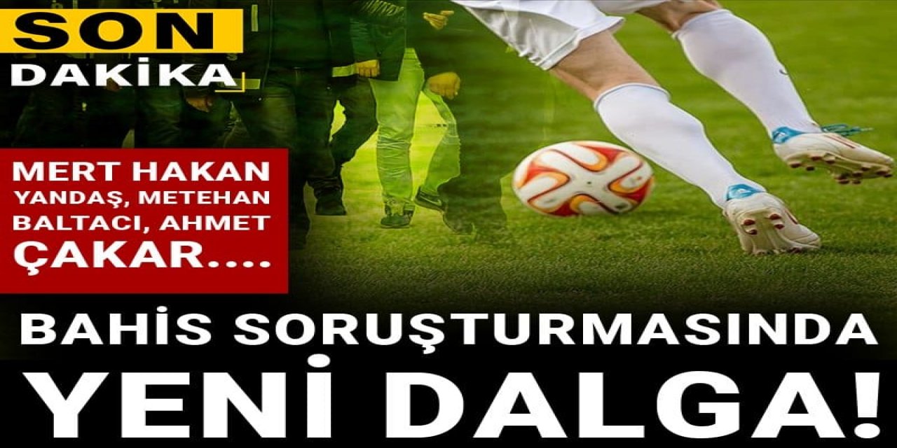 Çok sayıda futbolcu ve yönetici gözaltında