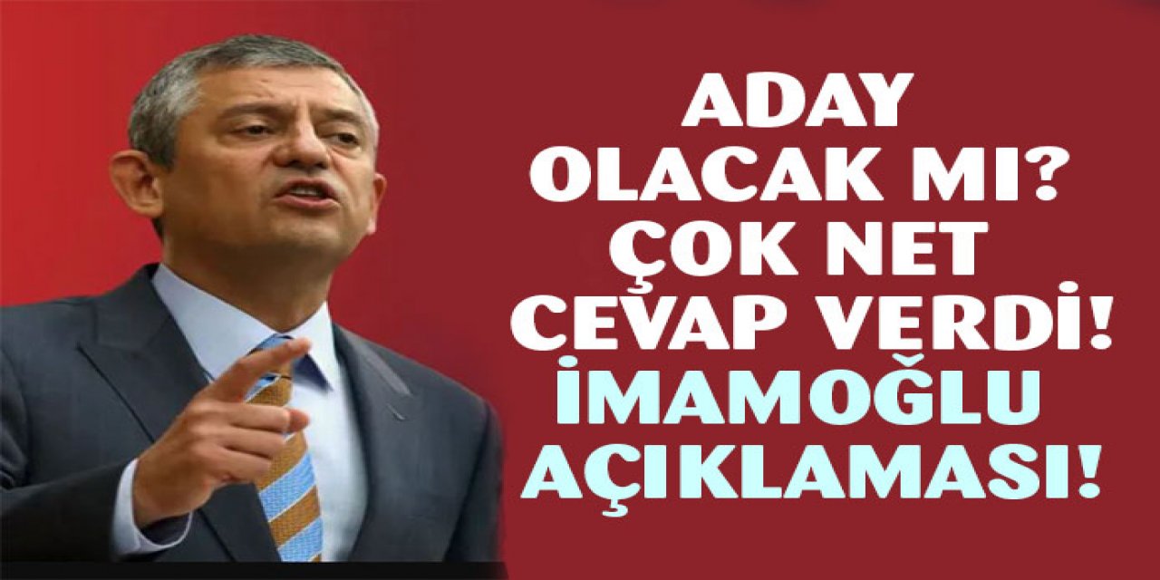 Özgür Özel Cumhurbaşkanı adayı olacak mı
