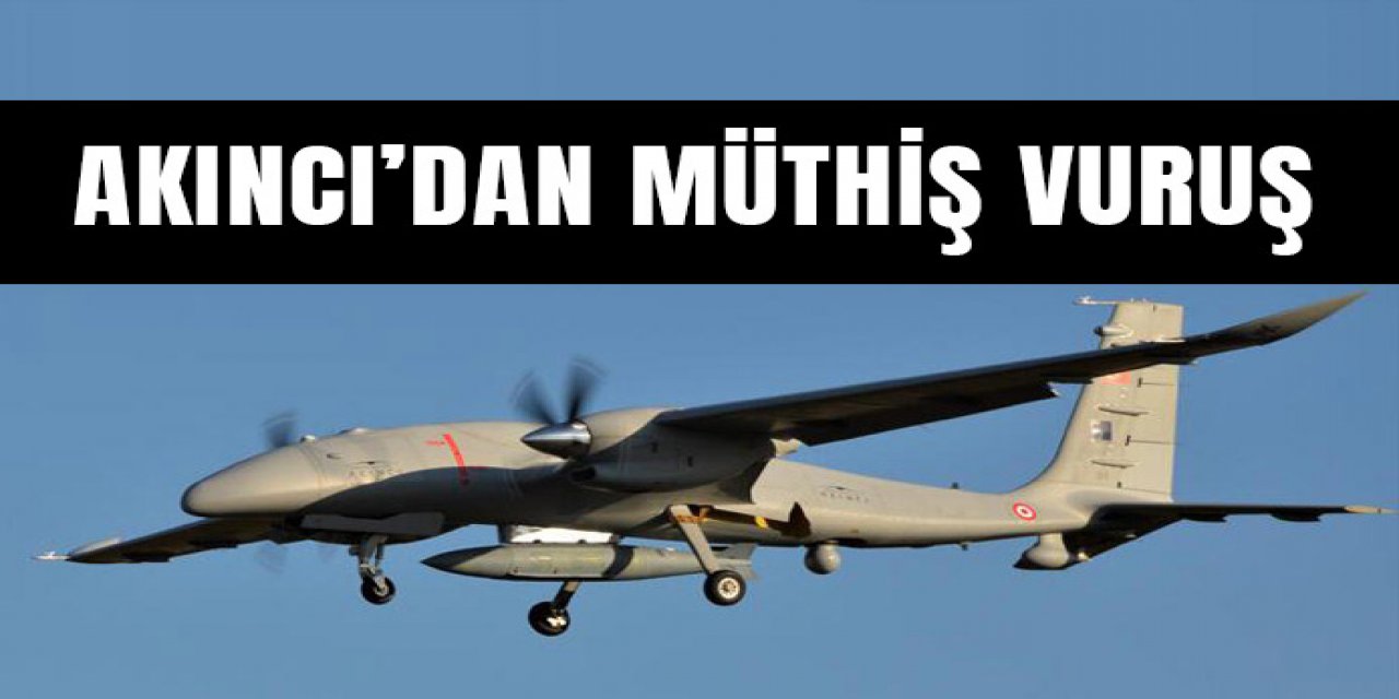 Akıncı'dan müthiş vuruş