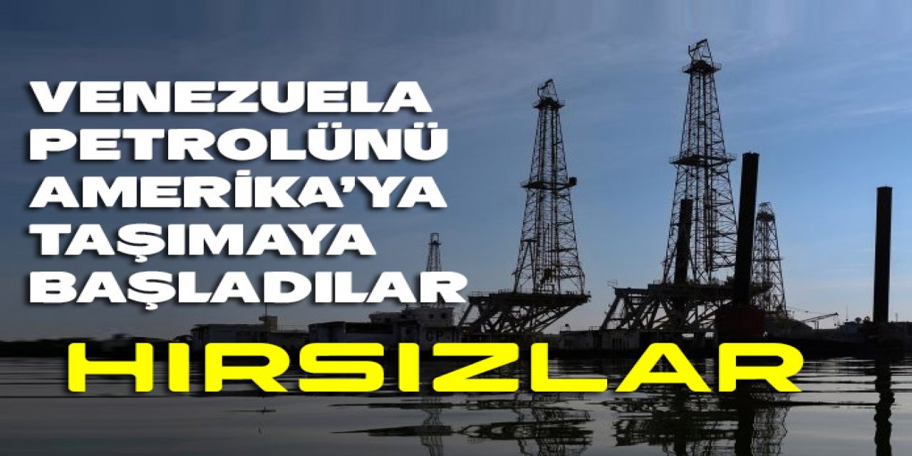 Venezuela petrolunun Amerika'ya taşınmasına başlandı