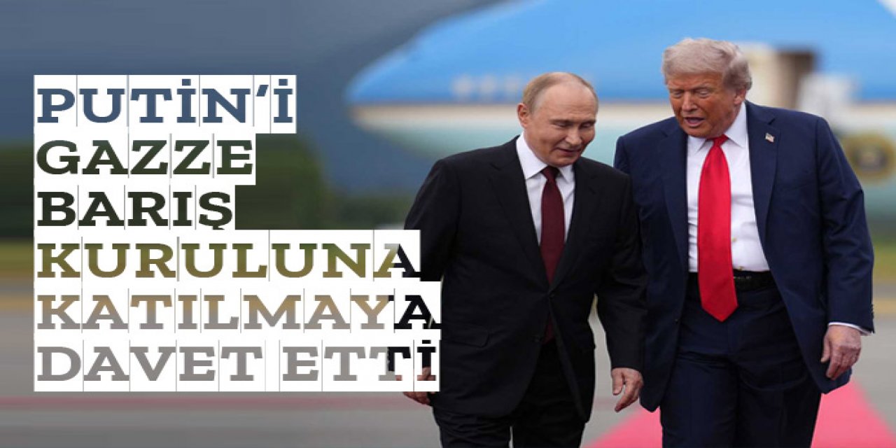 Gazze barış kuruluna katılmaya davet etti.