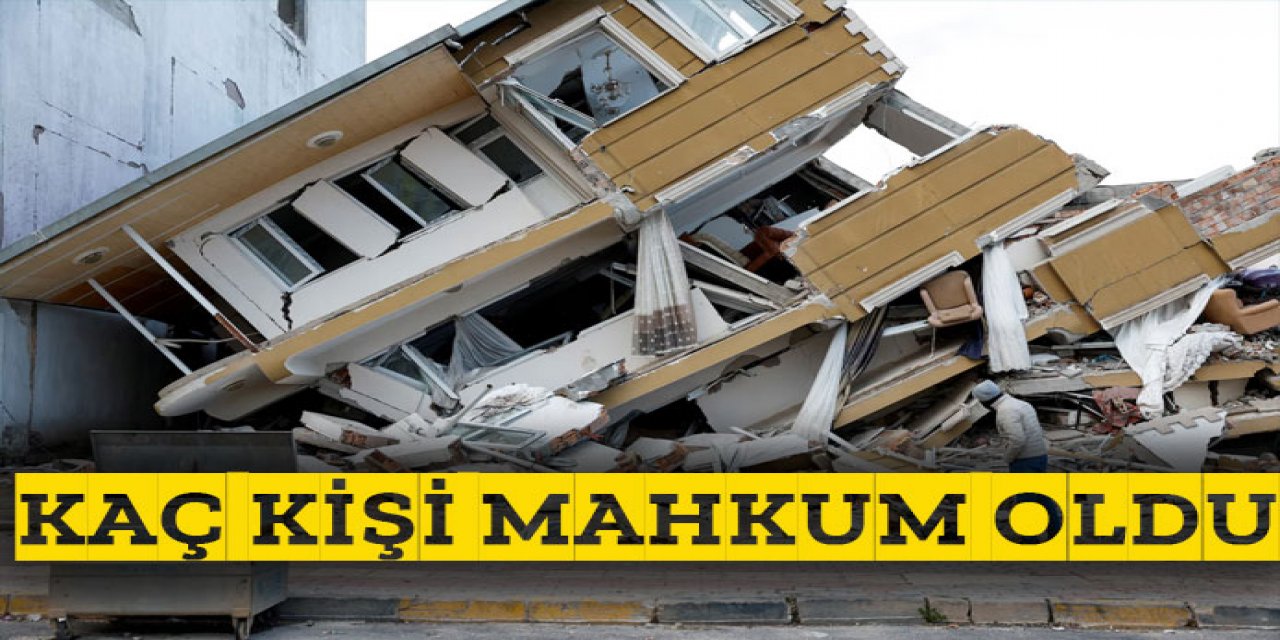 Bakan Tunç, ‘6 Şubat depremi cezalarını’ açıkladı!