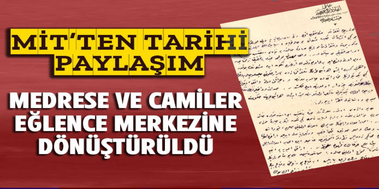 MİT tarihi 'Kudüs' belgesini paylaştı: Büyük sıkıntılara yol açacak