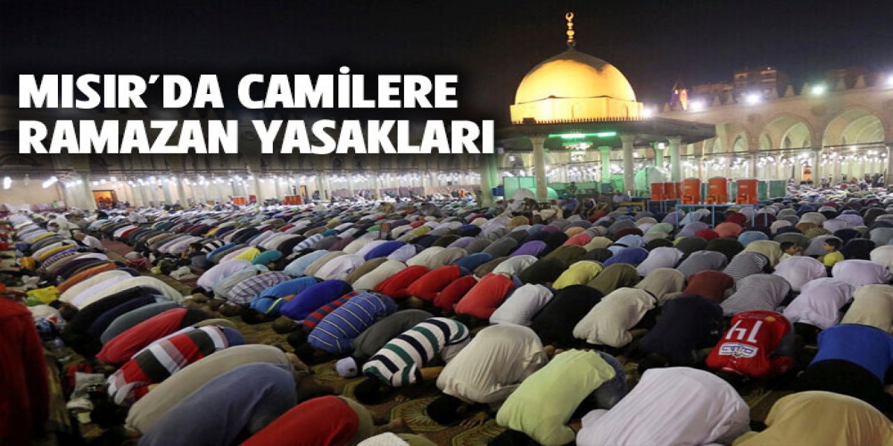 Mısır'da camilere Ramazan yasakları