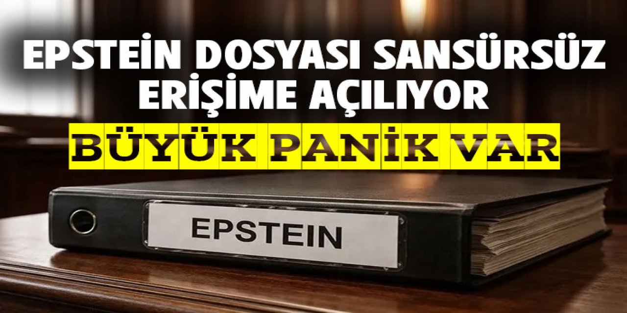Epstein belgeleri sansürsüz erişime açılıyor.