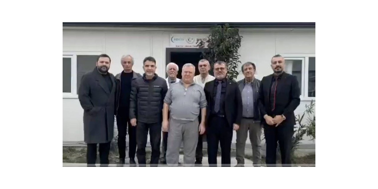 Hekim Birliği Sendikası Deprem Bölgesinde