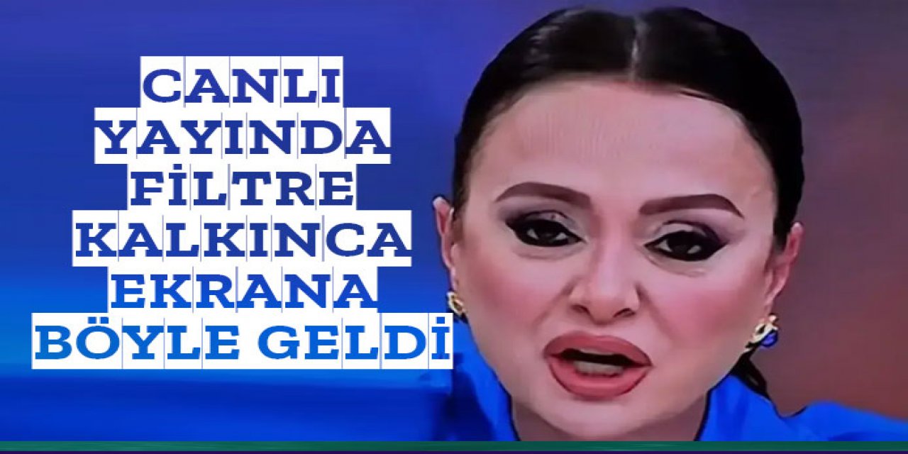 Didem Arslan'ın yayındaki filtresi kalkınca