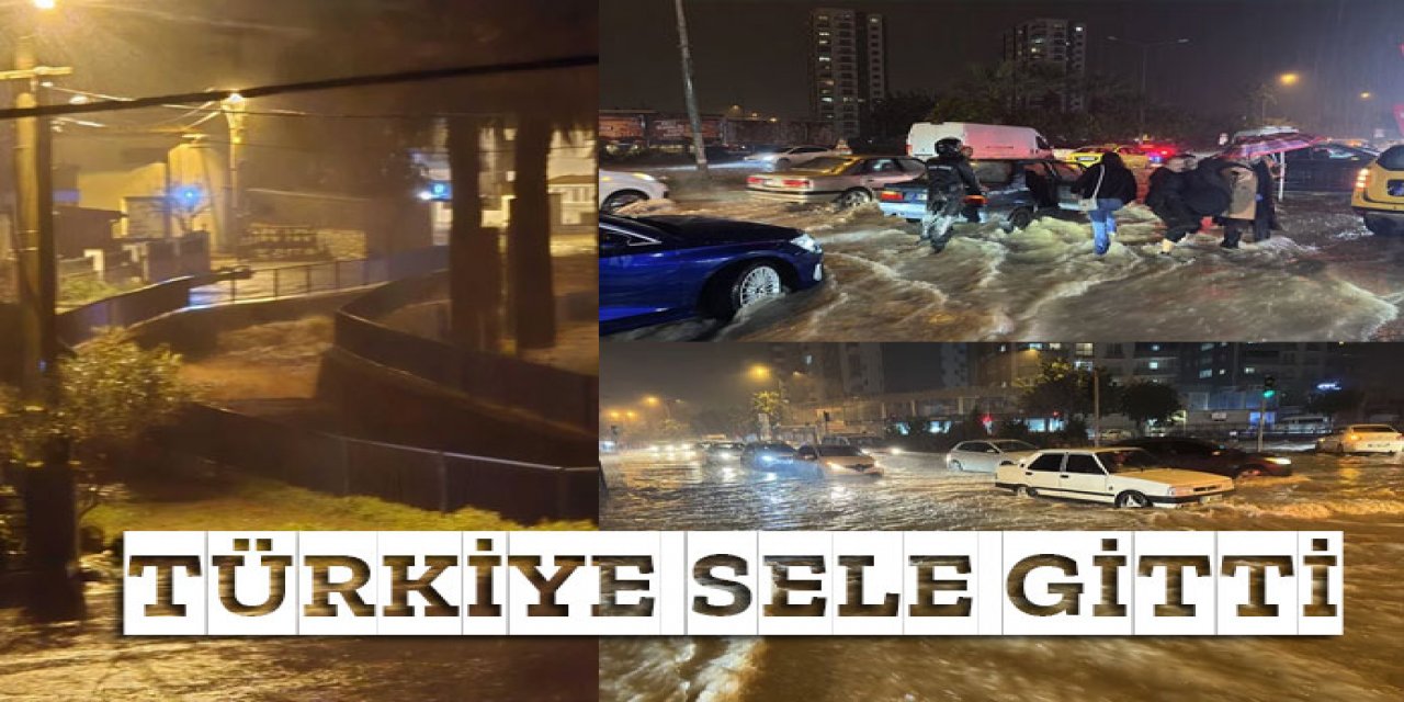 Türkiye sele gitti, okullar tatil