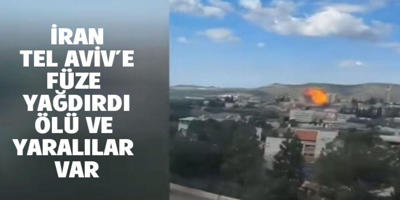 İsrail'e karşı en büyük füze saldırısını başlattı