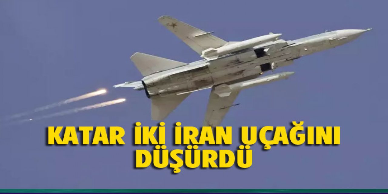 İranın iki  bombardıman uçağını düşürdü