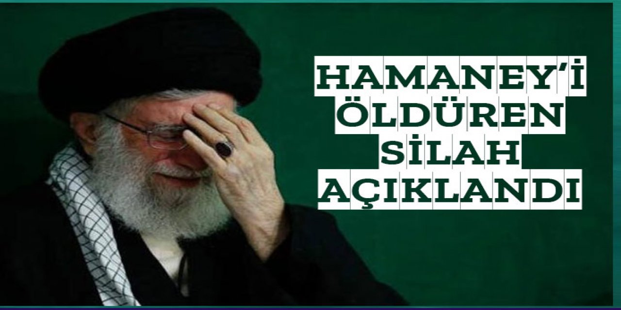 Hamaney'i suikastle öldüren Amerikan silahını açıkladı.