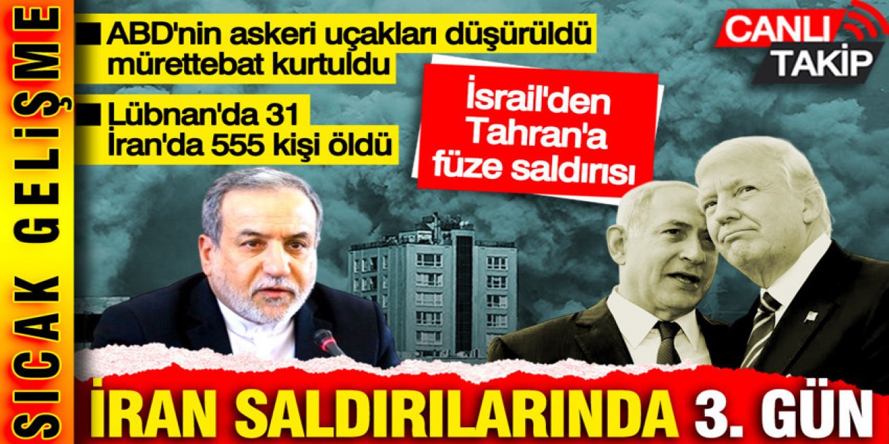 İsrail’in İran’a saldırılarında 3. gün